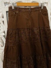 Vintage Corduroy Skirt-Waist 32