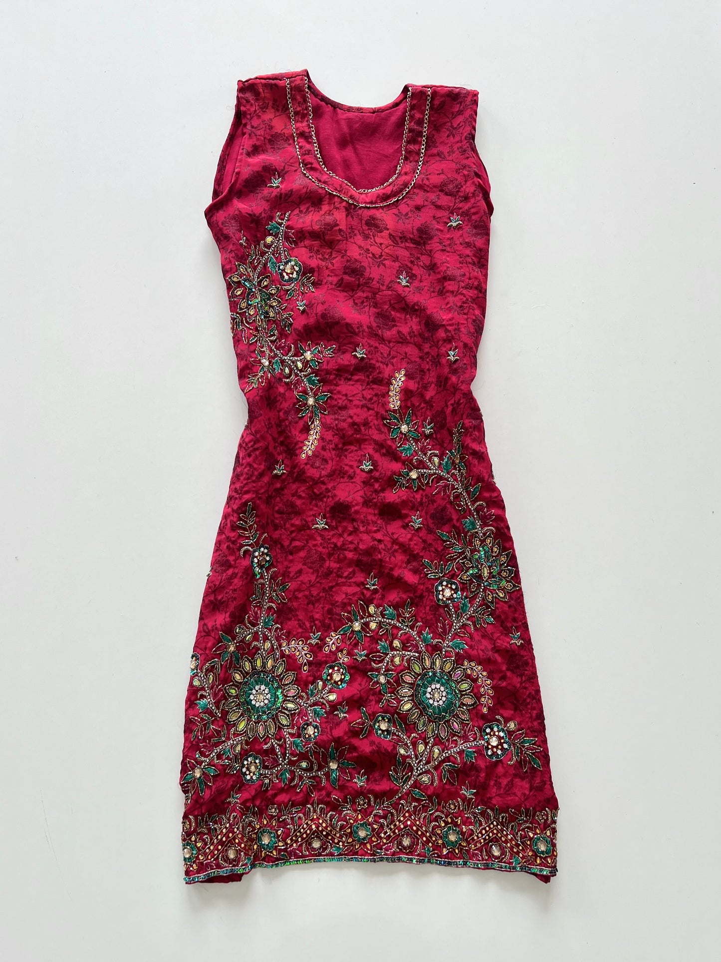 Vintage Embroidered Kurta-Bust 38