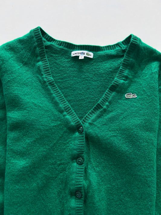 Lacoste 100% Wool Vintage Cardigan-Bust 34