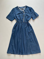 Load image into Gallery viewer, Denim Dress-Bust 34 to 36
