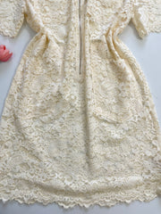 Sheer Lacy Dress-Bust 38