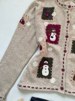 Load image into Gallery viewer, Croft &amp; Barrow Embroidered Christmas Sweater-Bust 42
