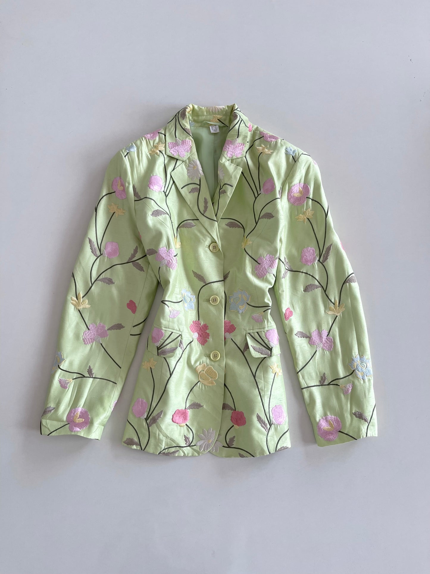Vintage Embroidered Blazer-Bust 42