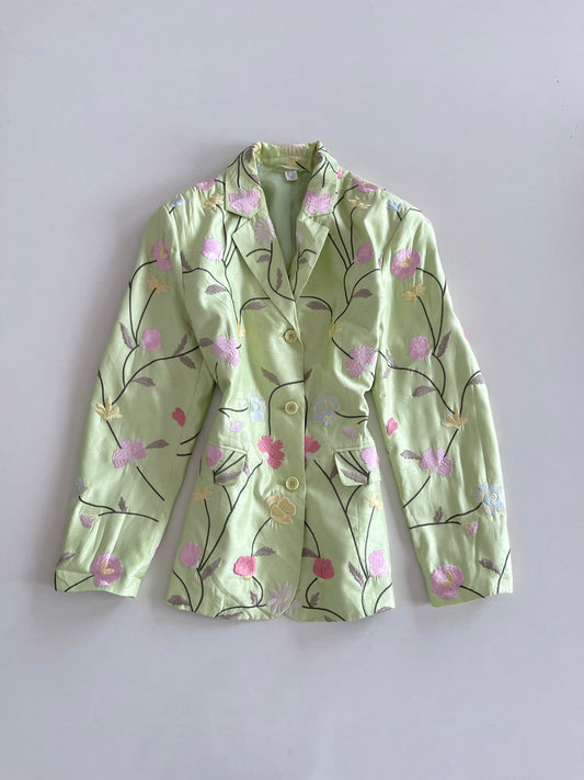 Vintage Embroidered Blazer-Bust 42