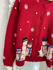 Embroidered Christmas Sweater-Bust 48