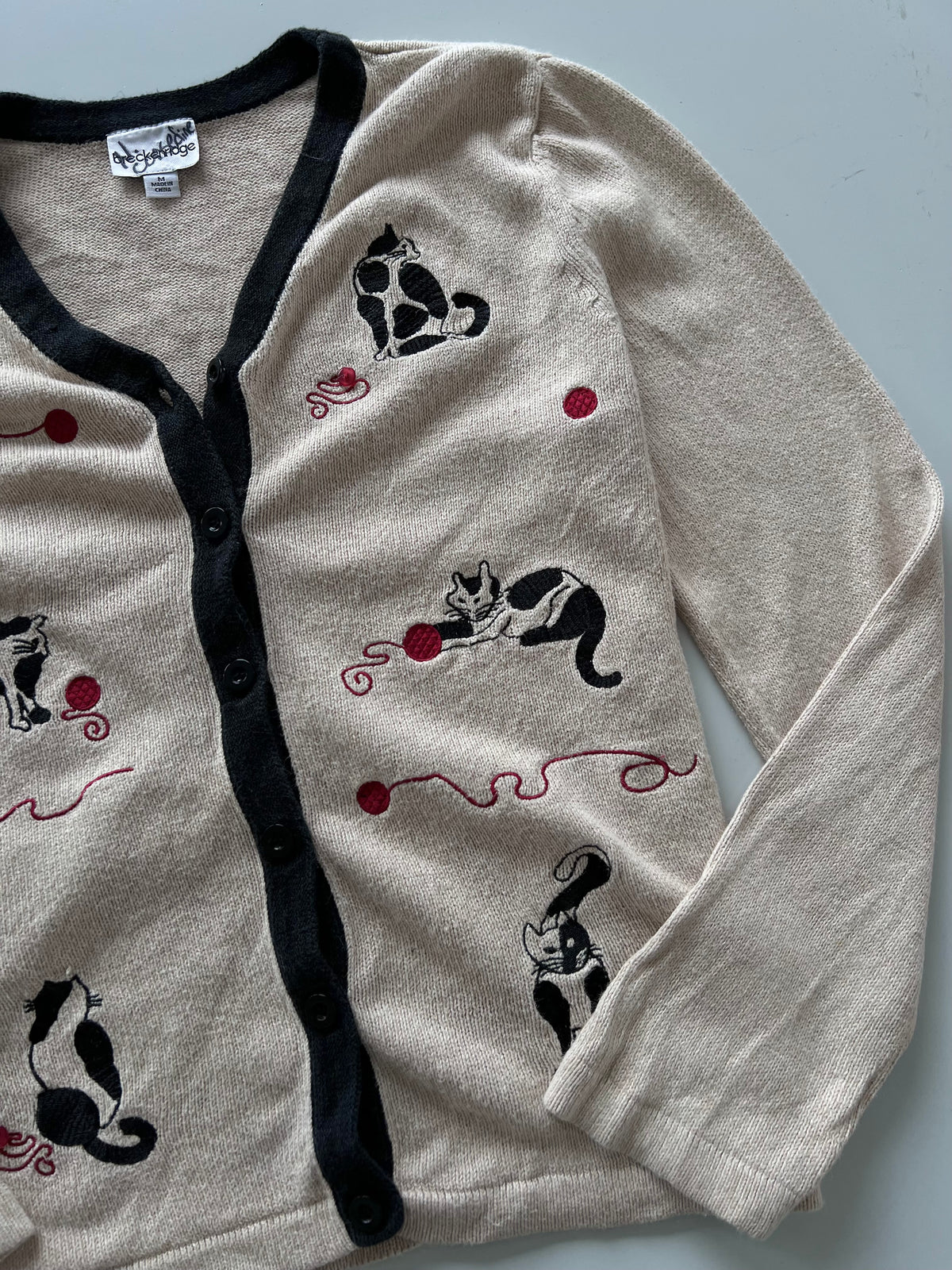 Breckenridge Embroidered Sweater-Bust 46