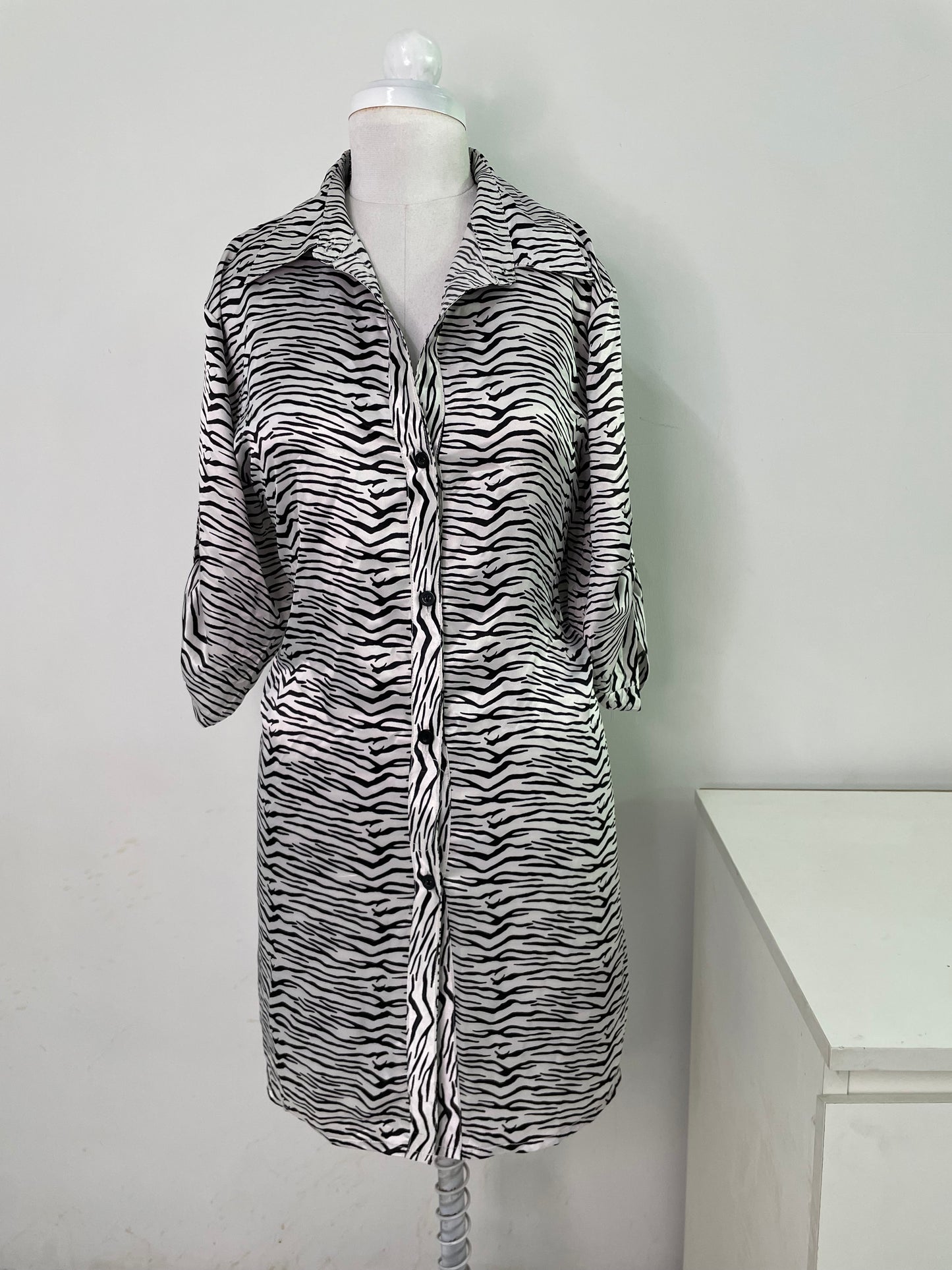 Satin Dress-Bust 44