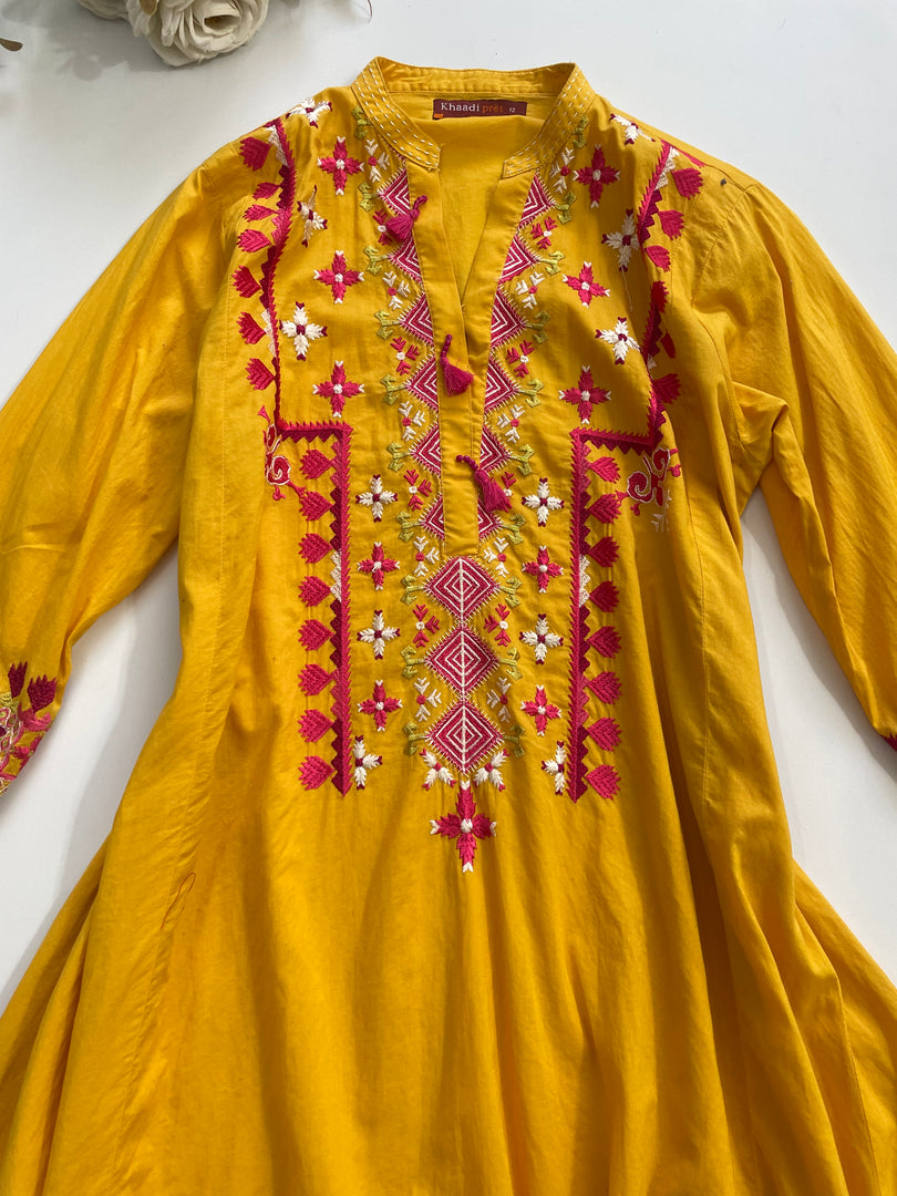 Khaadi Embroidered Kurti-Bust 38