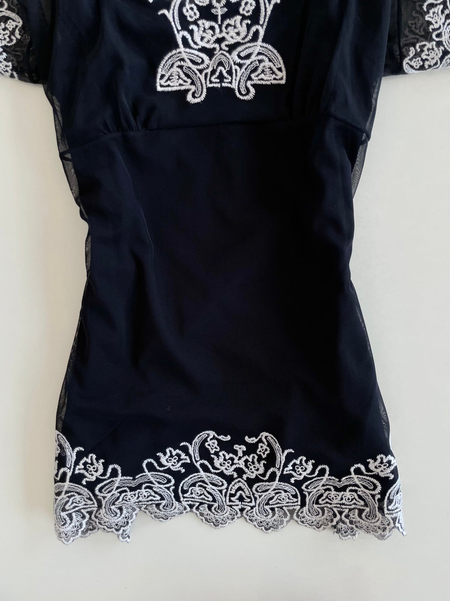 Together Embroidered Vintage Top-Bust 42 to 44