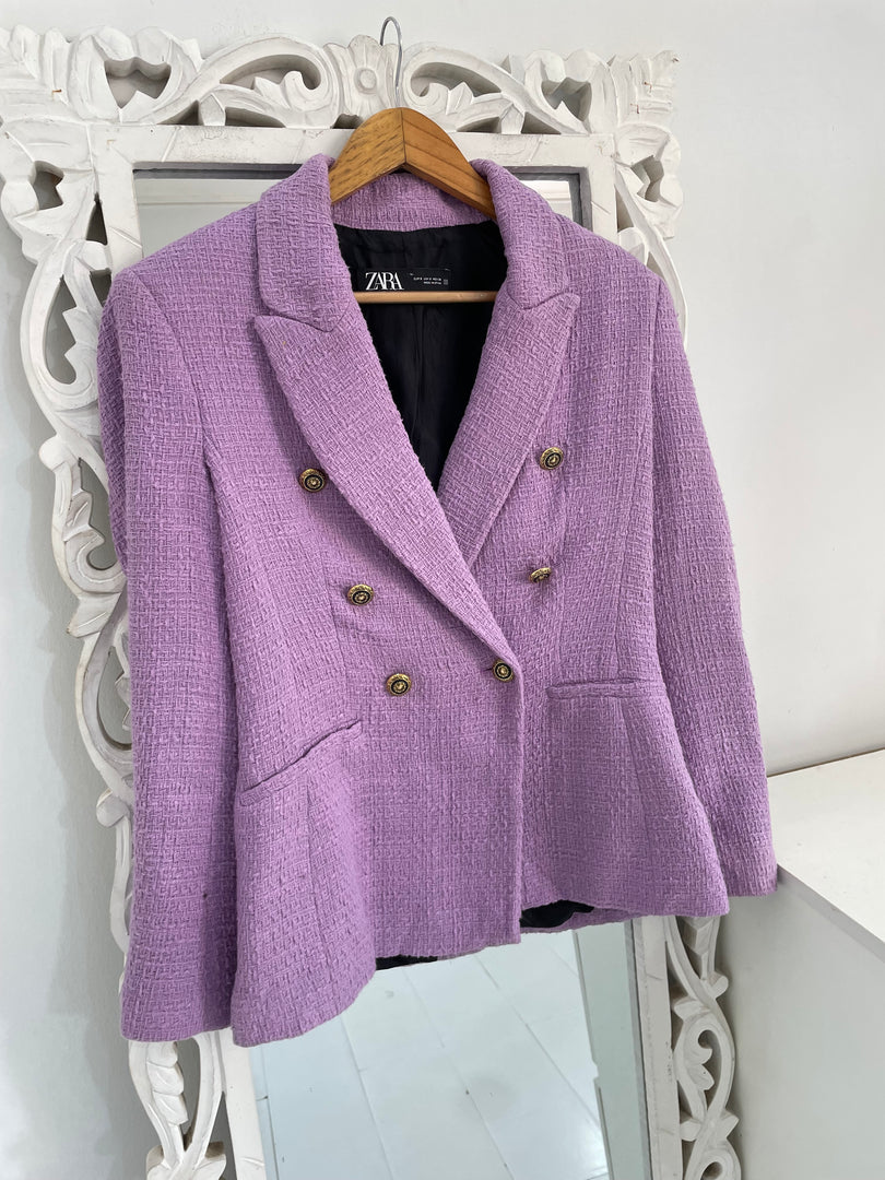 Zara Tweed Blazer-Bust 36