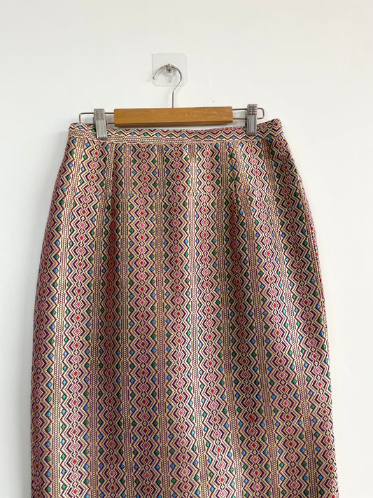 Satin Jacquard Skirt-Waist 28