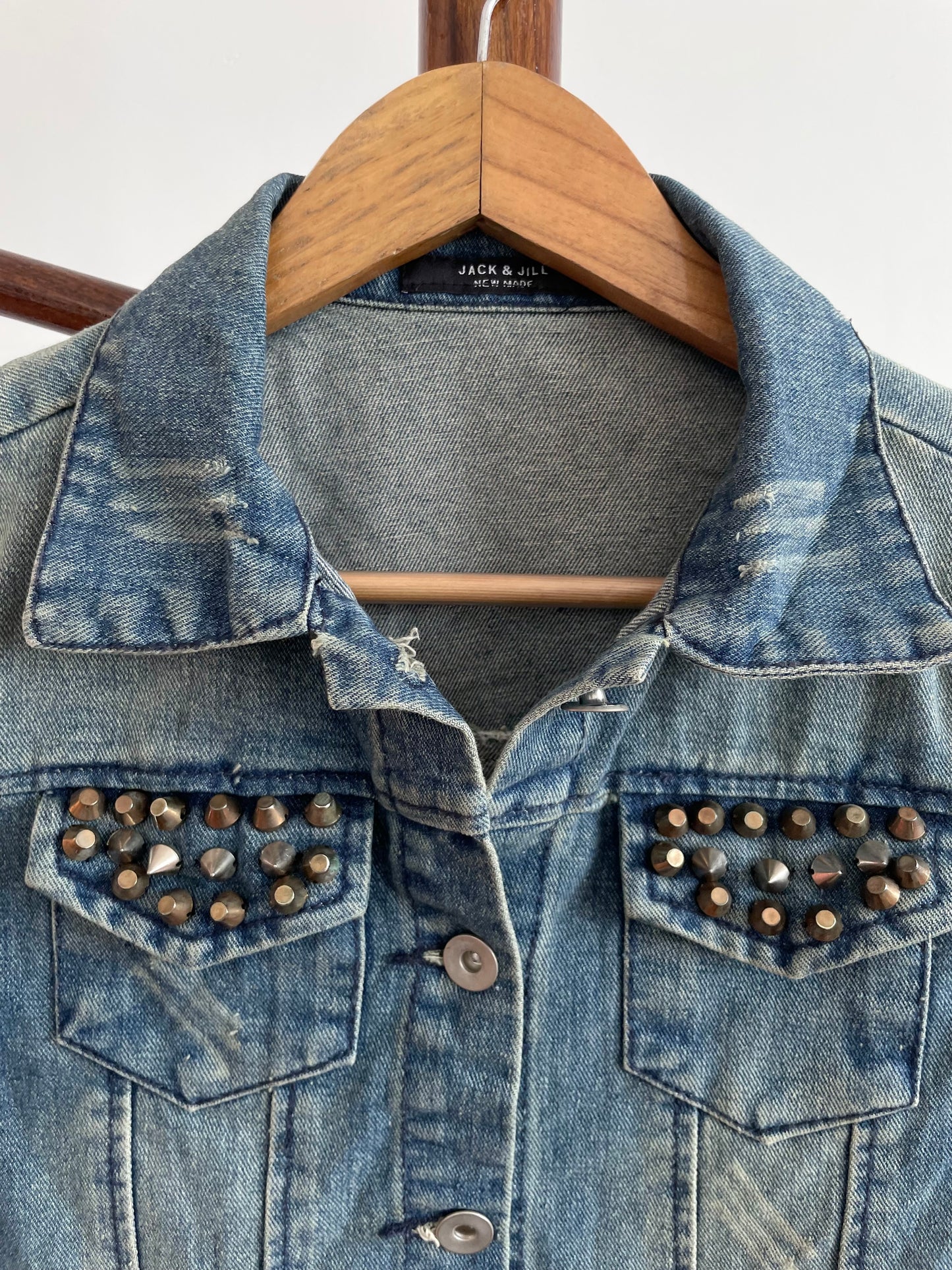 Jack & Jill Denim Vest-Chest 34