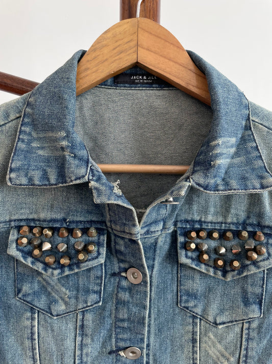 Jack & Jill Denim Vest-Chest 34