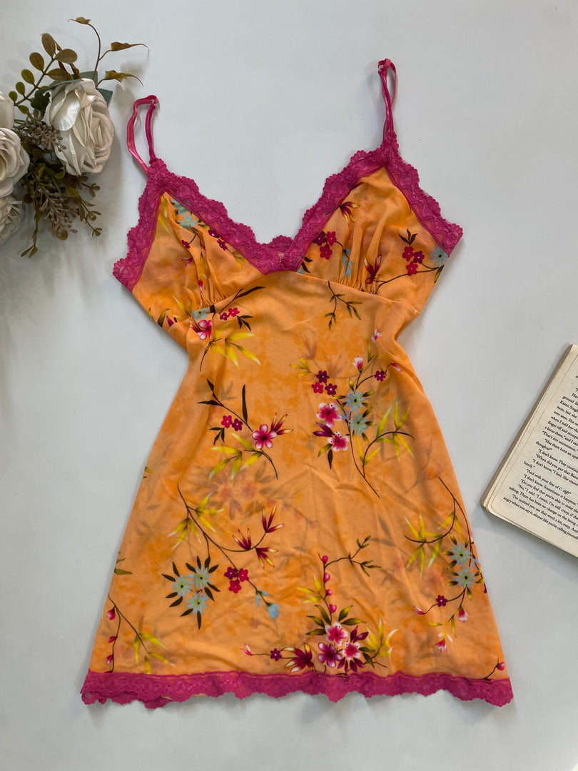 La Vie En Rose Lingerie Lace Sheer Dress-Bust 34