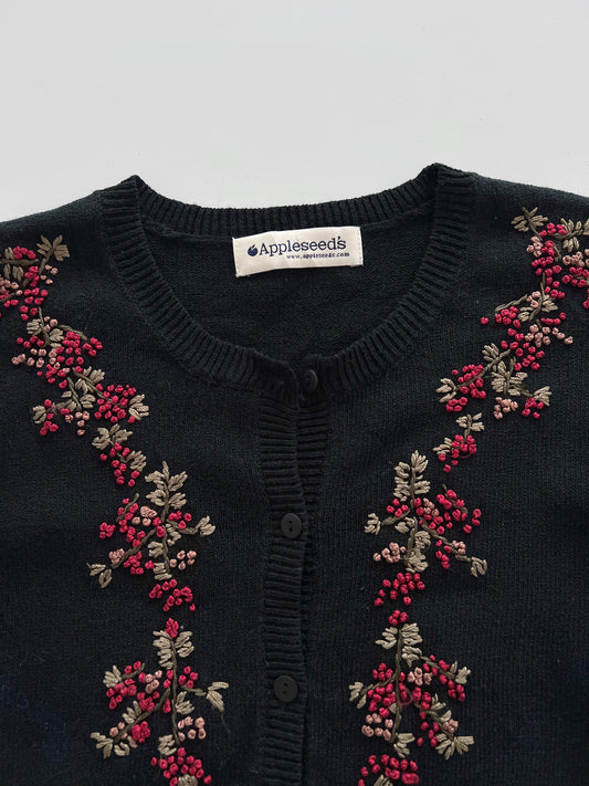 Appleseeds Embroidered Sweater-Bust 44