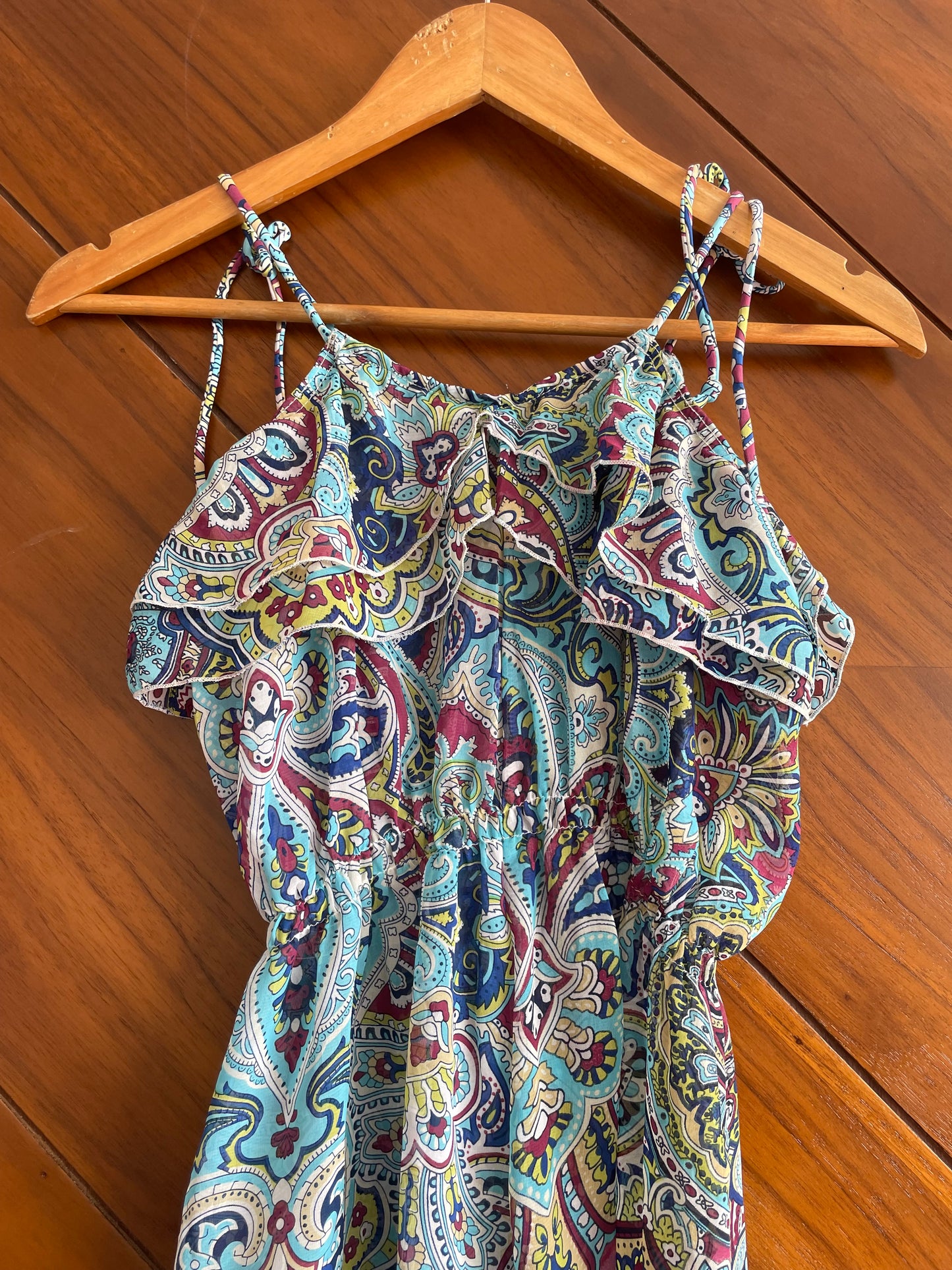 Paisley Sheer Dress-Bust 32
