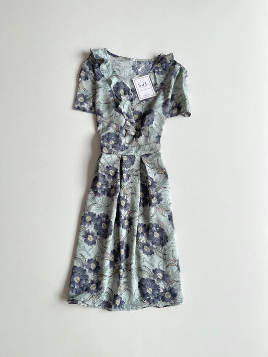 Korean Ruffle Dress-Bust 38