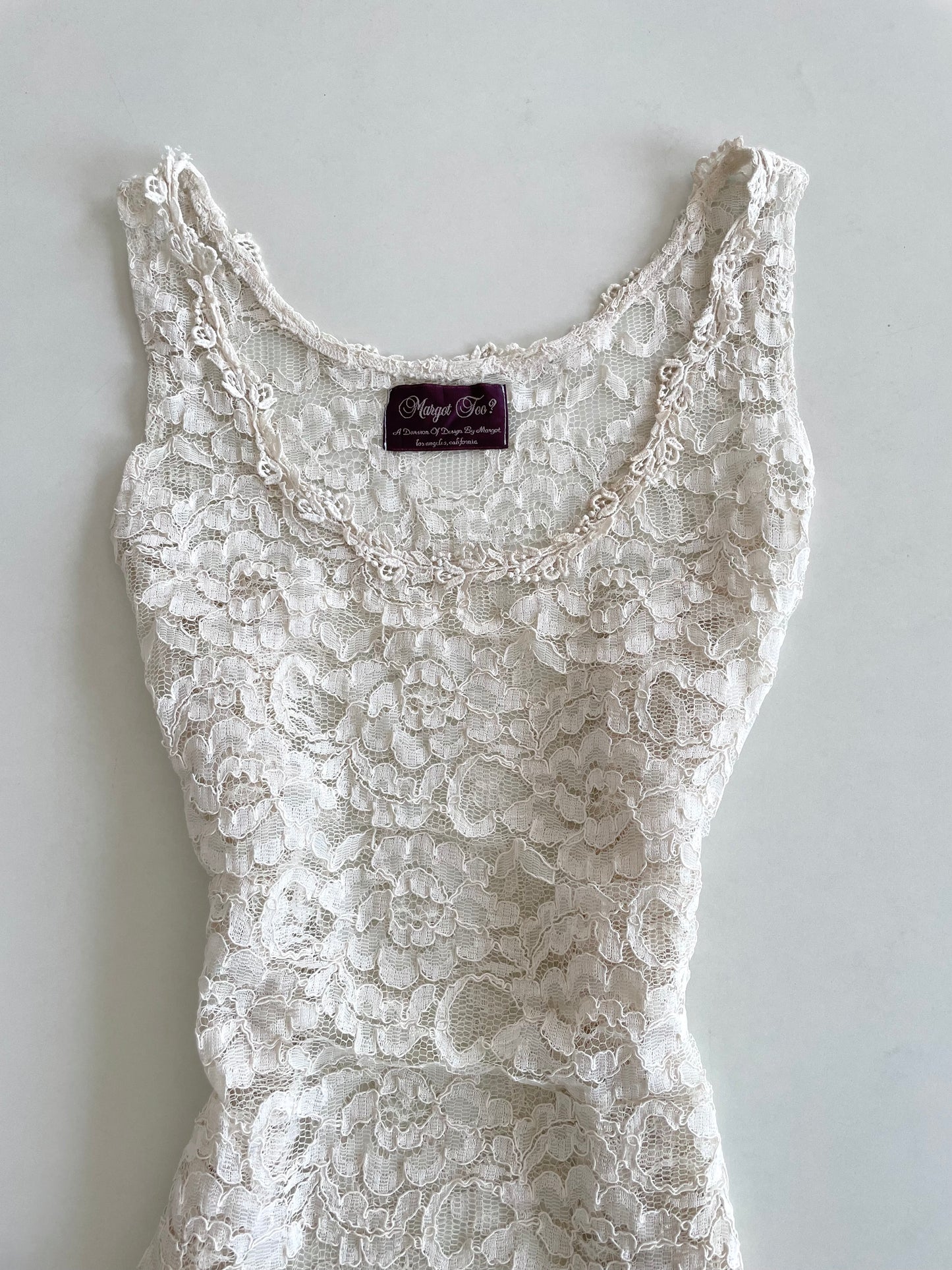 Margot Too Sheer Lacy Dress-Bust 42