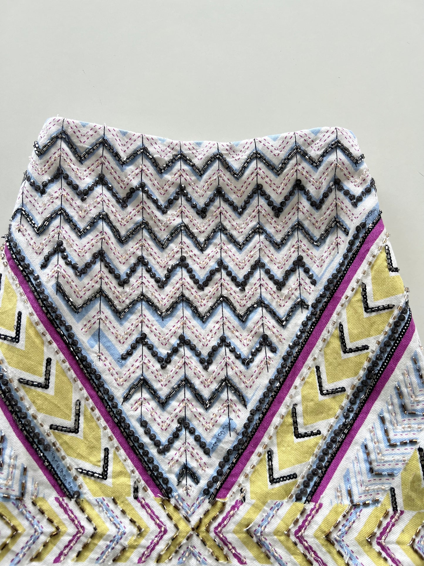Zara Embroidered Skirt-Waist 32