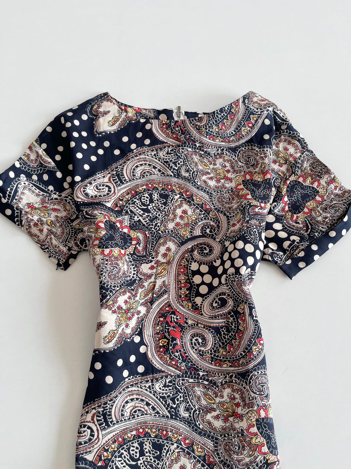 Vintage Paisley Top-Bust 38