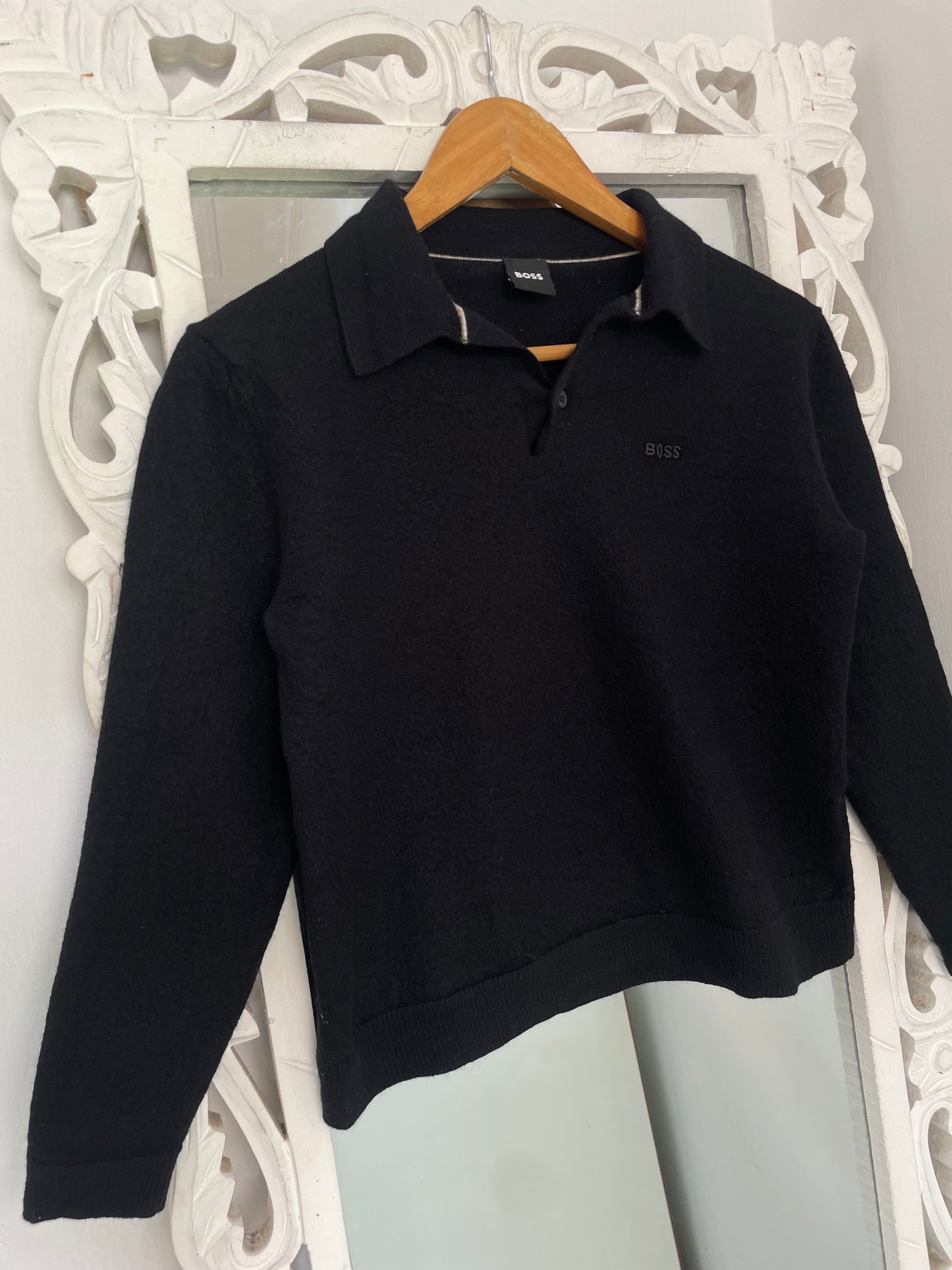 Hugo Boss 100% Virgin Wool Vintage Sweater-Chest 36