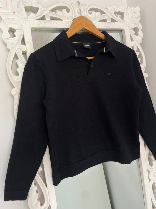 Hugo Boss 100% Virgin Wool Vintage Sweater-Chest 36