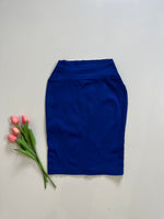 Load image into Gallery viewer, CHARLOTTE RUSSE BLUE SKIRT - WAIST 32 TO 34
