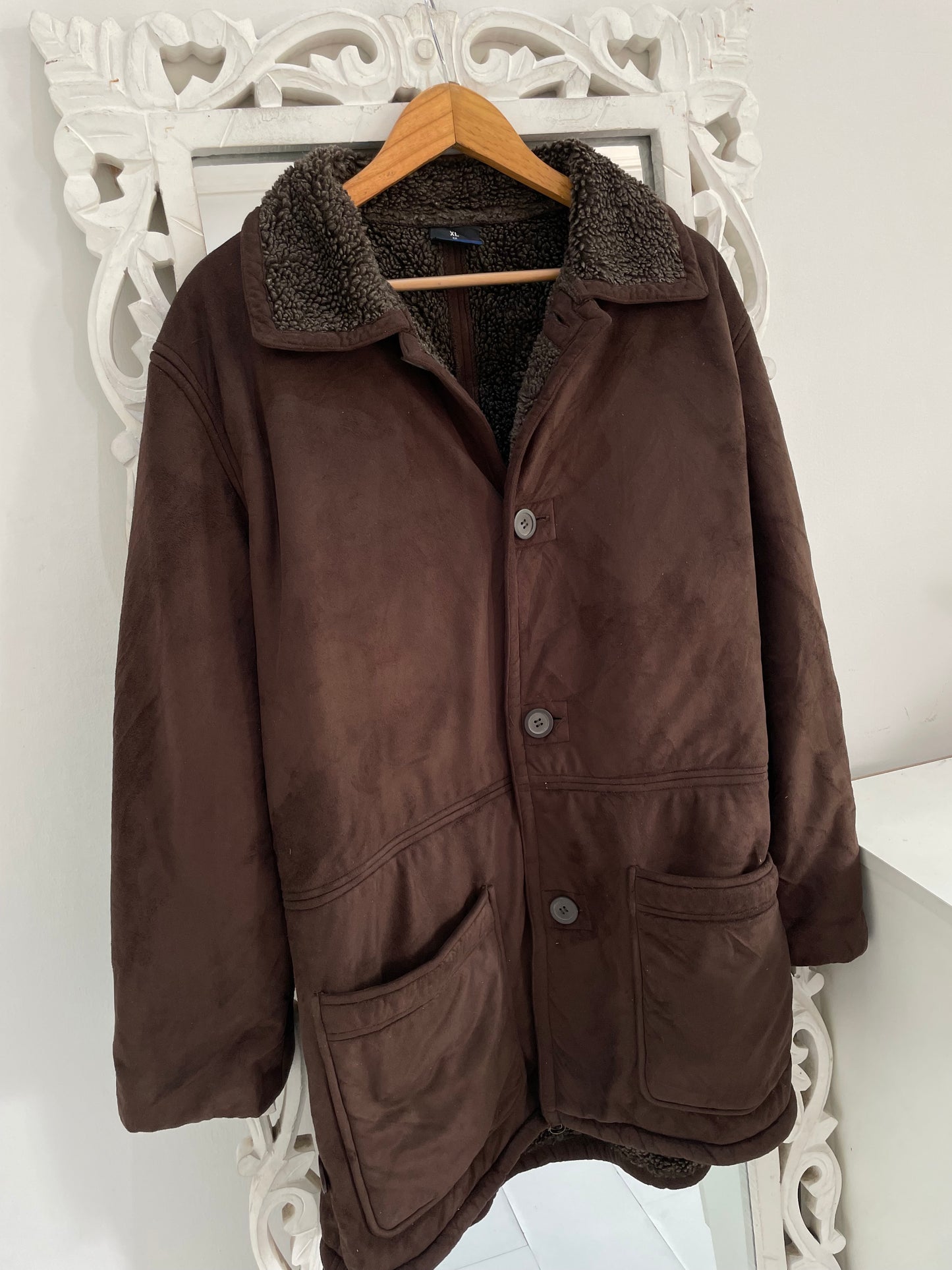 Watson Vintage Thick Sherpa Coat-Chest 50