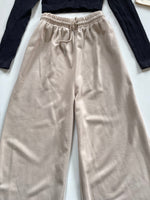 Load image into Gallery viewer, Beige Fleece Sweatpants-Waist 26 to 30

