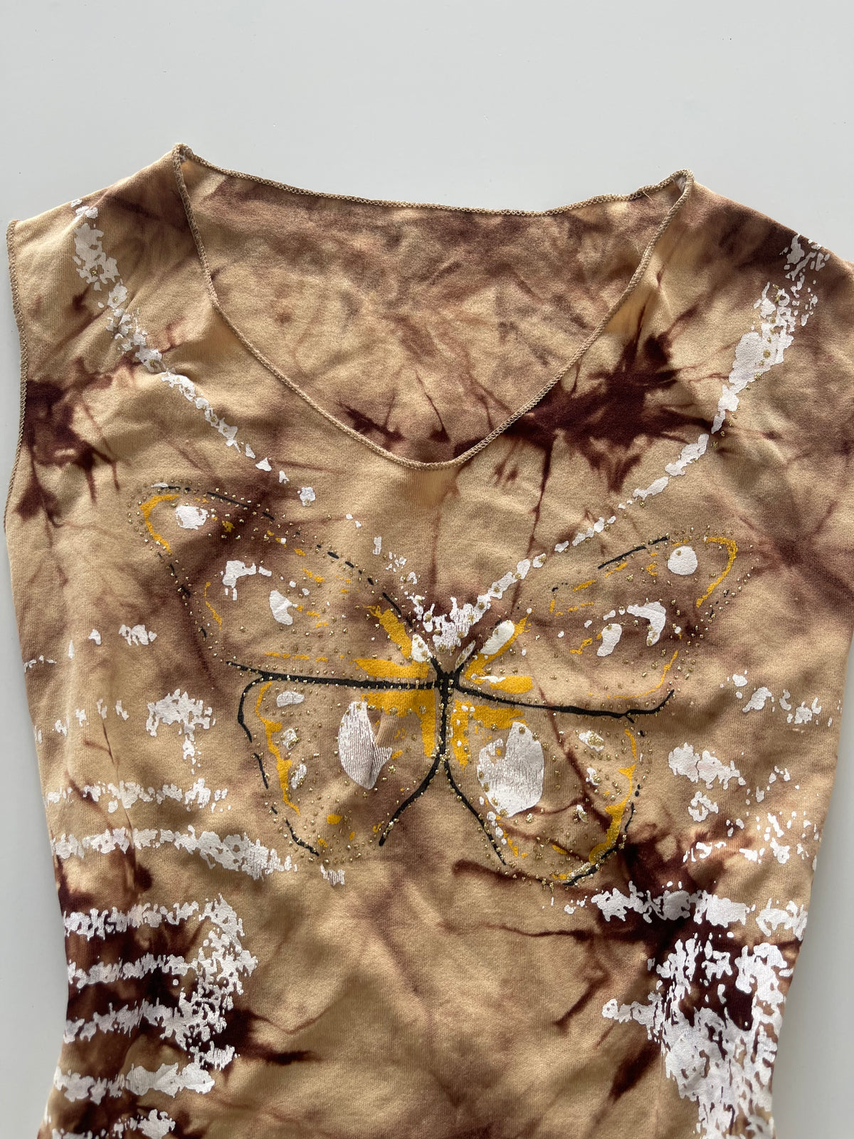 Y2k Butterfly Top-Bust 34 to 36