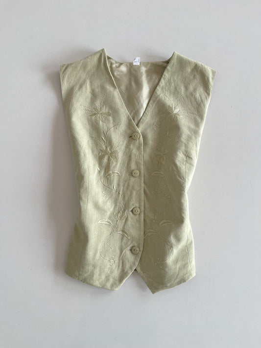 Embroidered Waistcoat -Bust 38