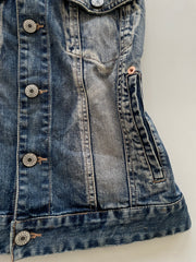 Vintage Denim Top-Bust 34