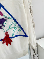 Load image into Gallery viewer, Embroidered Sweater-Bust 40