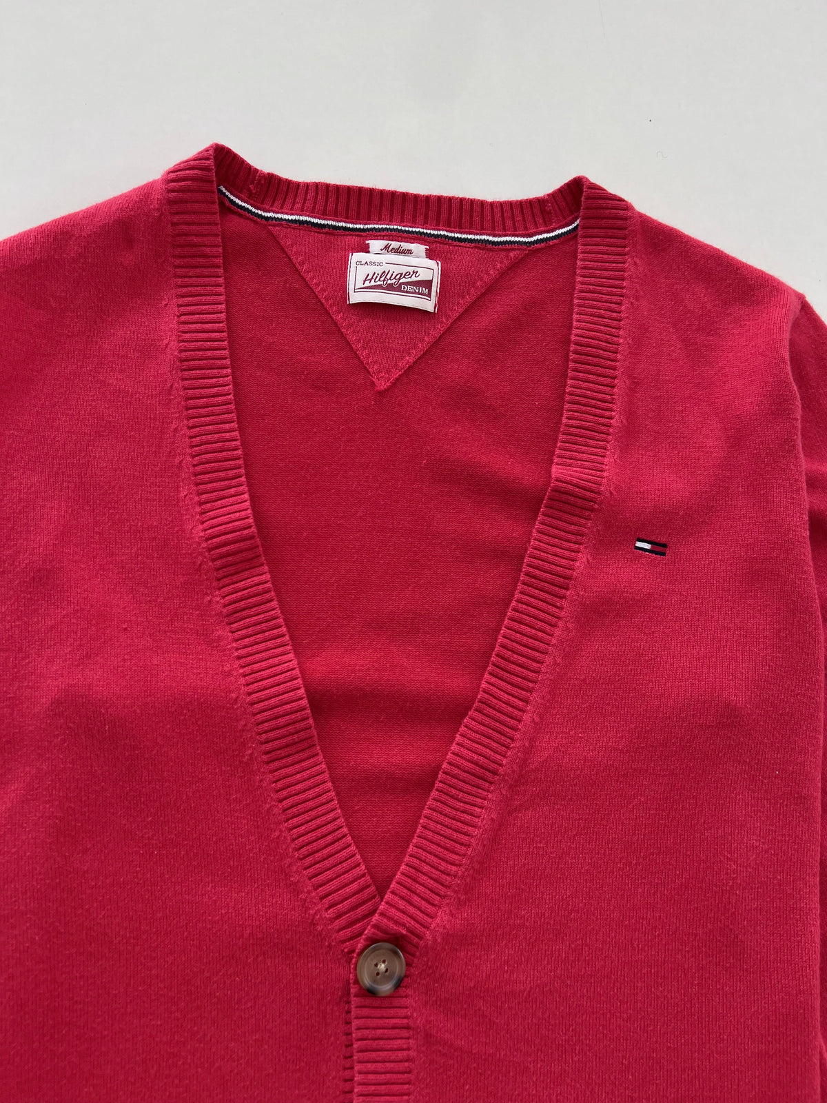 Tommy Hilfiger 86% Cotton Vintage Sweater-Bust 38