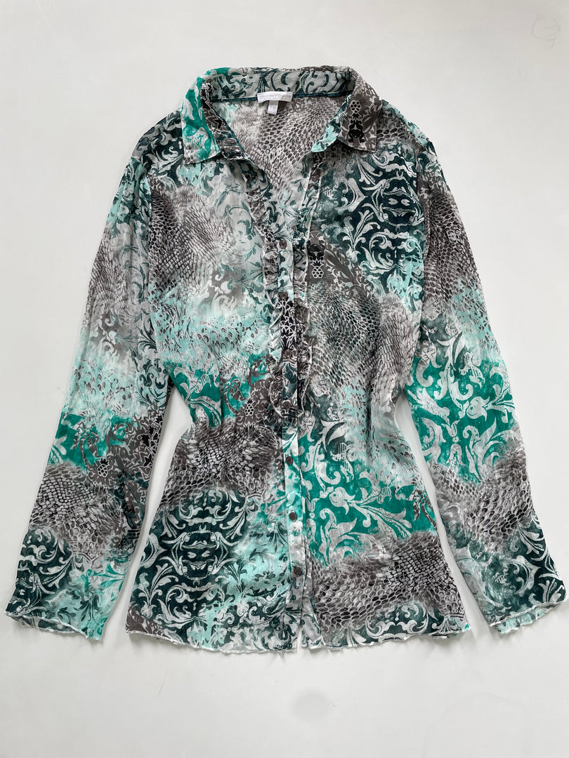 Semi-Sheer Shirt-Bust 42