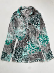 Semi-Sheer Shirt-Bust 42