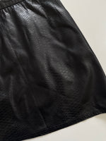 Load image into Gallery viewer, DOROTHY PERKINS SNAKESKIN LEATHER SKIRT - WAIST 28 TO 30
