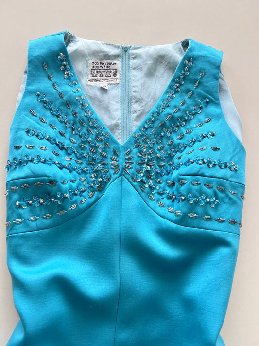 Vintage Embroidered Dress-Bust 38
