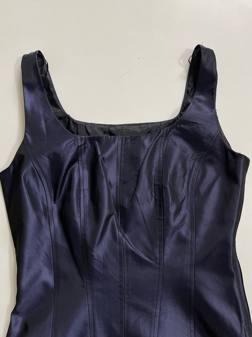 Jake S Satin Bustier Top-Bust 32