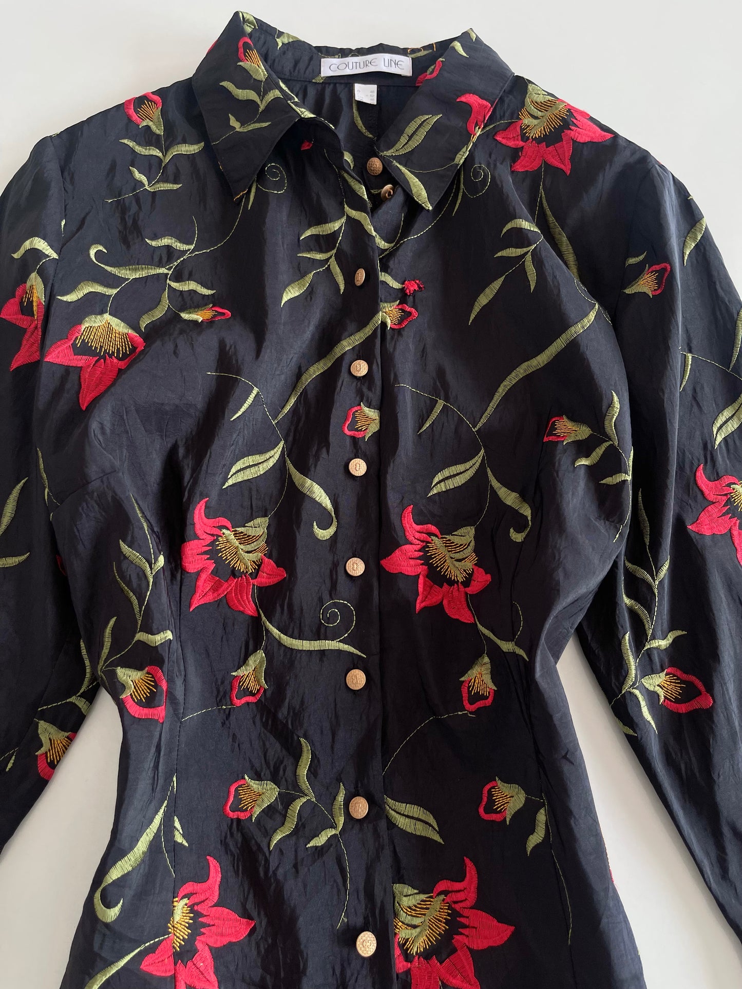 Couture Line Embroidered Vintage Blazer-Bust 44