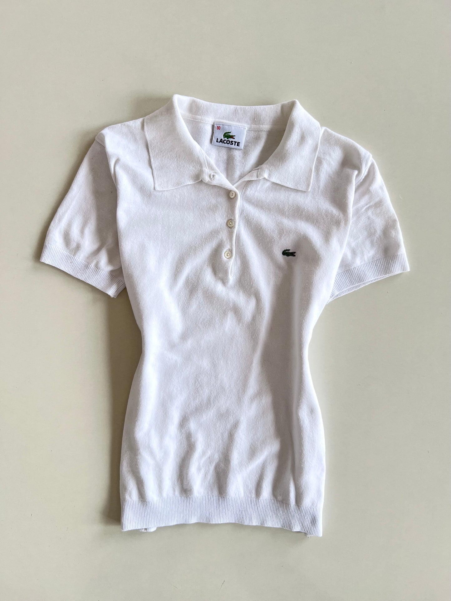 Lacoste Cotton Vintage T-Shirt-Bust 32 to 34