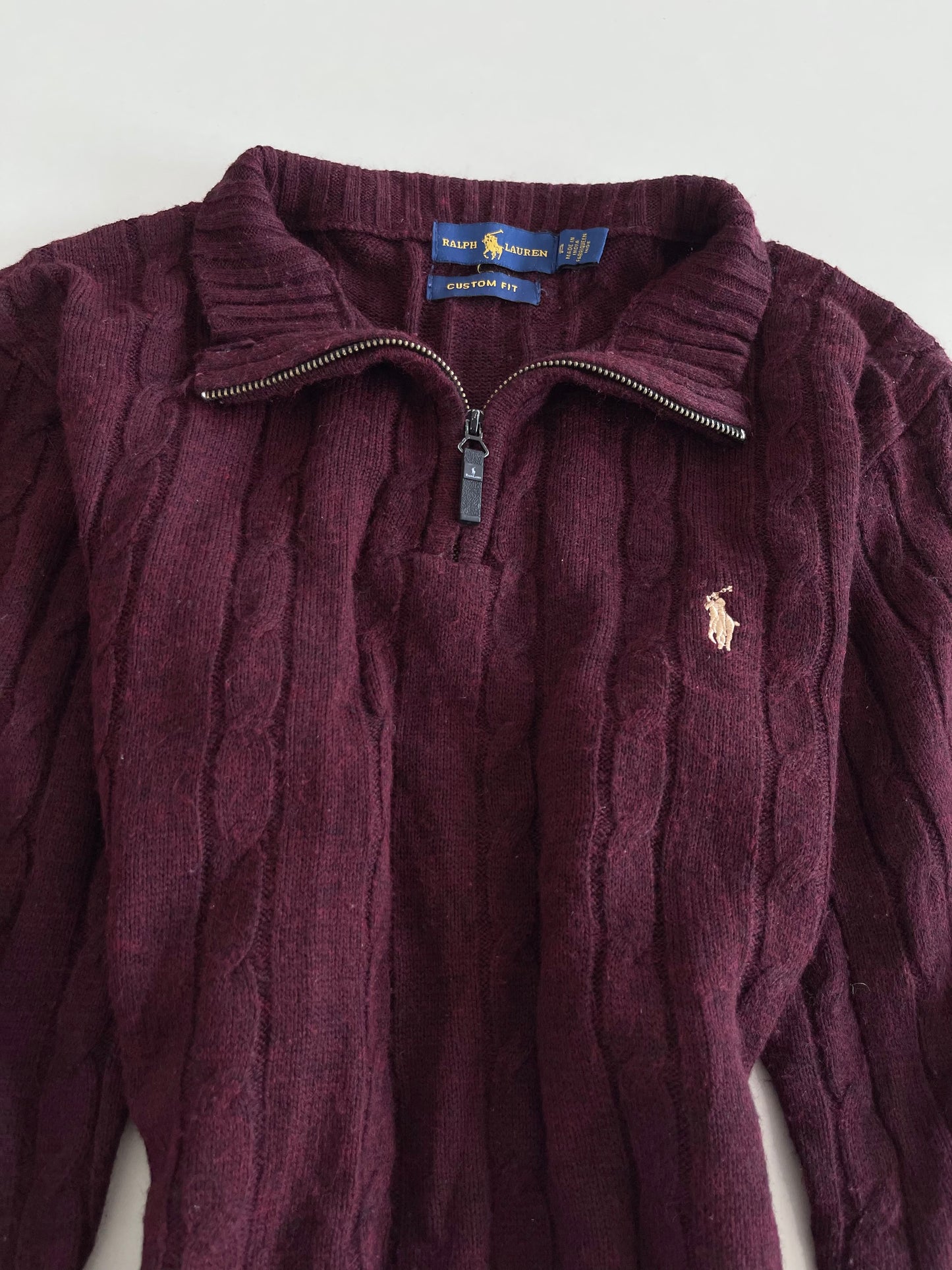 Ralph Lauren 100% Cotton Vintage Sweater-Bust 46 to 48