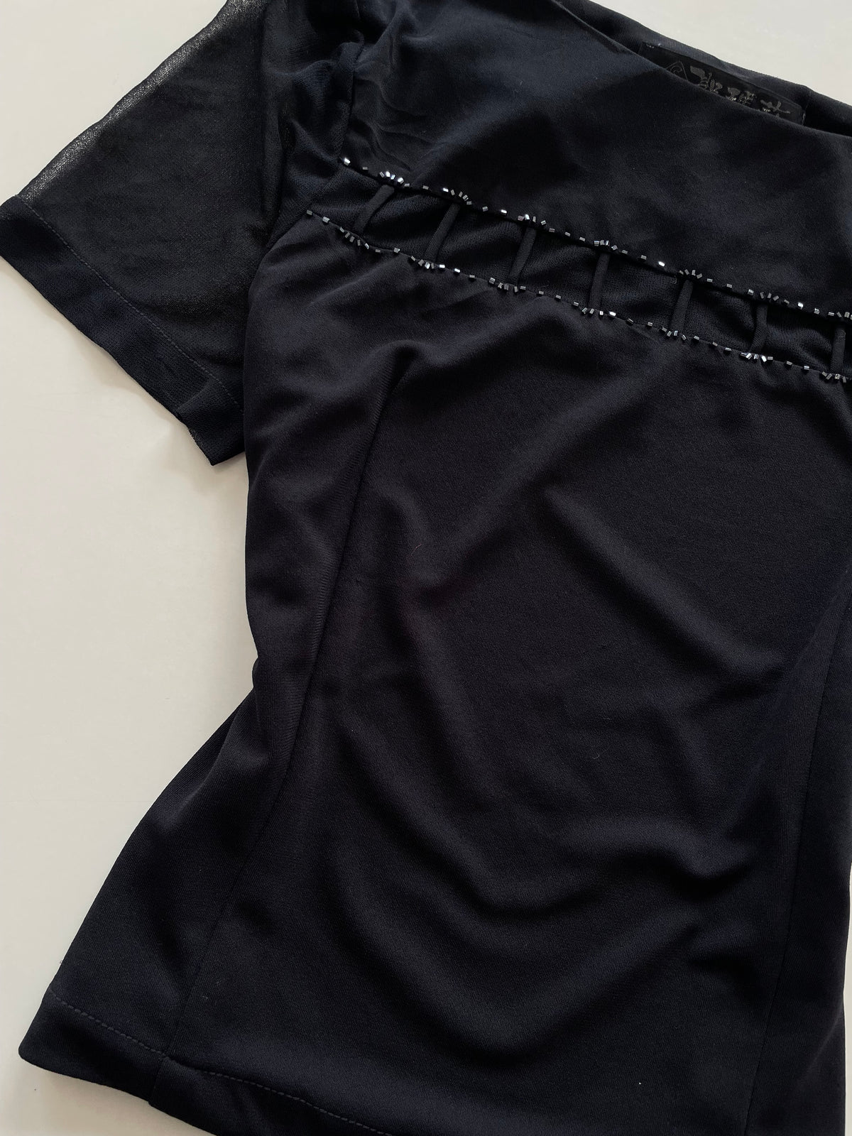 Black Vintage Top-Bust 36