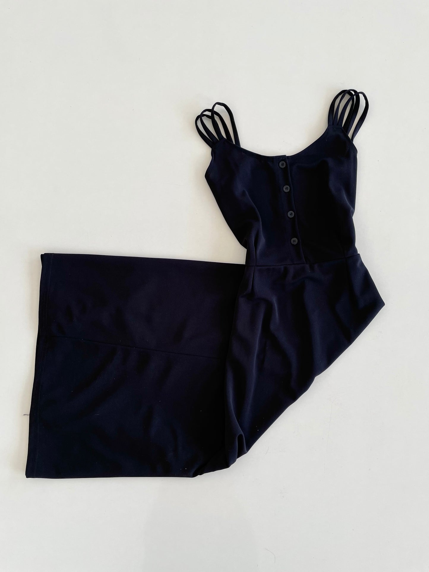 Solid Black Dress-Bust 34