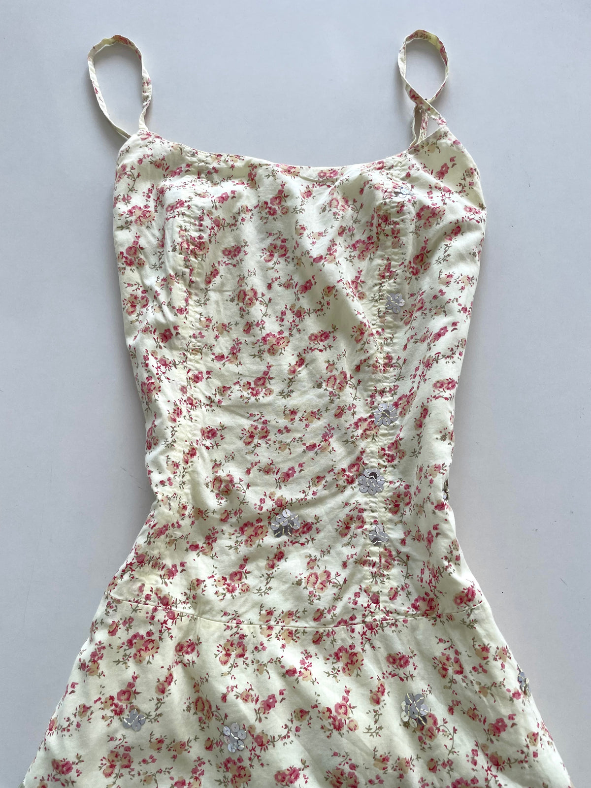 Luna Luz Lacy Vintage Dress-Bust 34 to 36