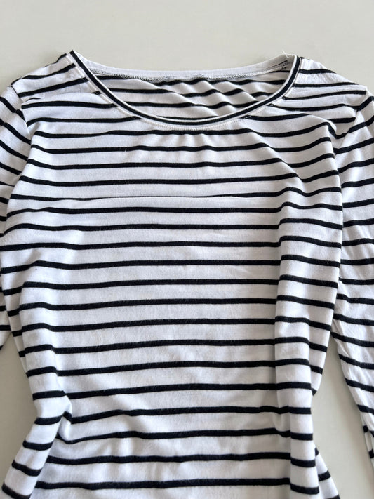 Dramatic Sleeve Cotton Top-Bust 32 to 34