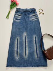 Denim Skirt-Waist 32 to 26