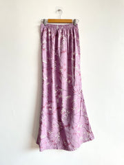 Lavender Cotton Skirt-Waist 26 to 30
