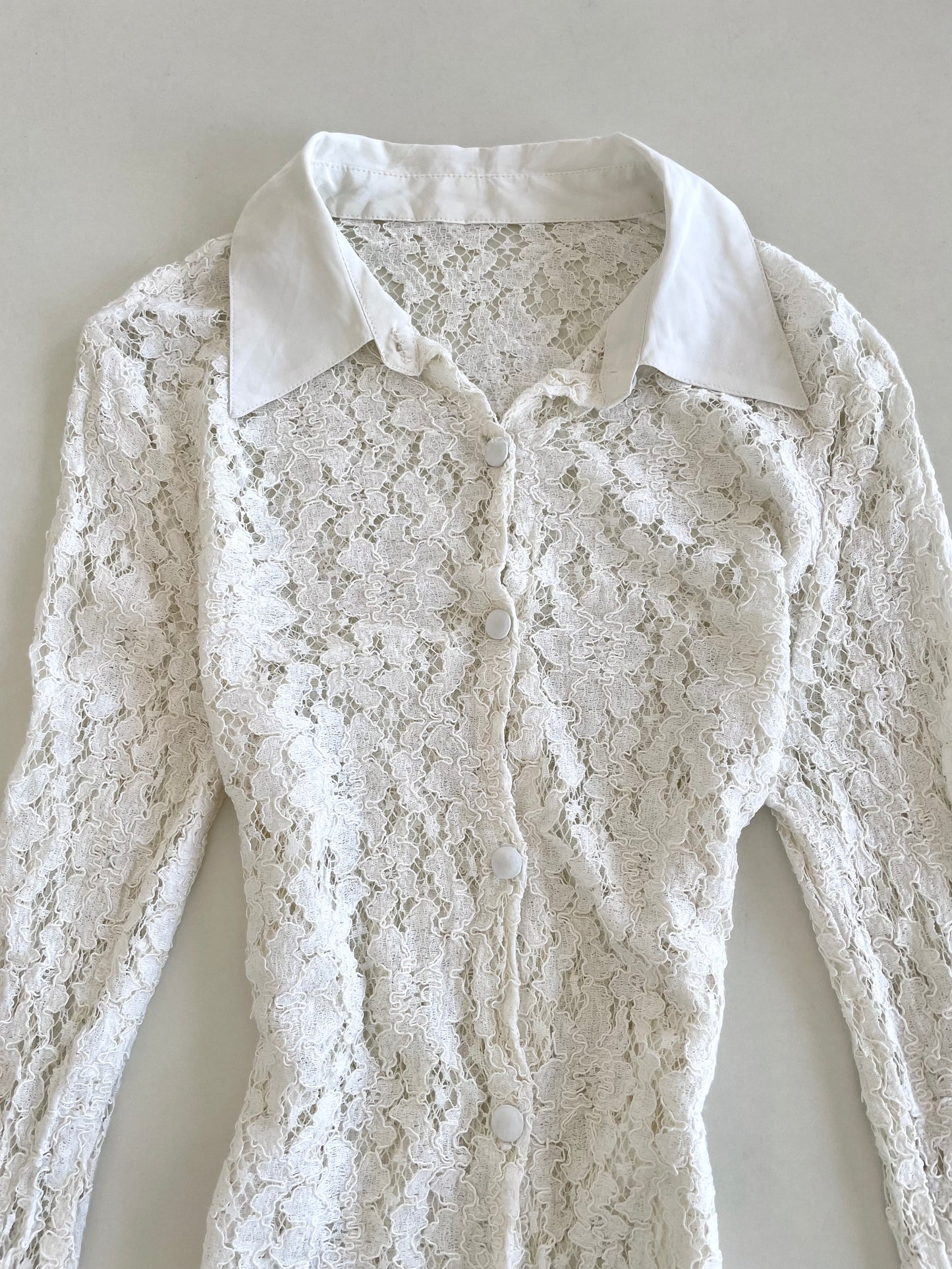 Vintage Lace Top-Bust 34