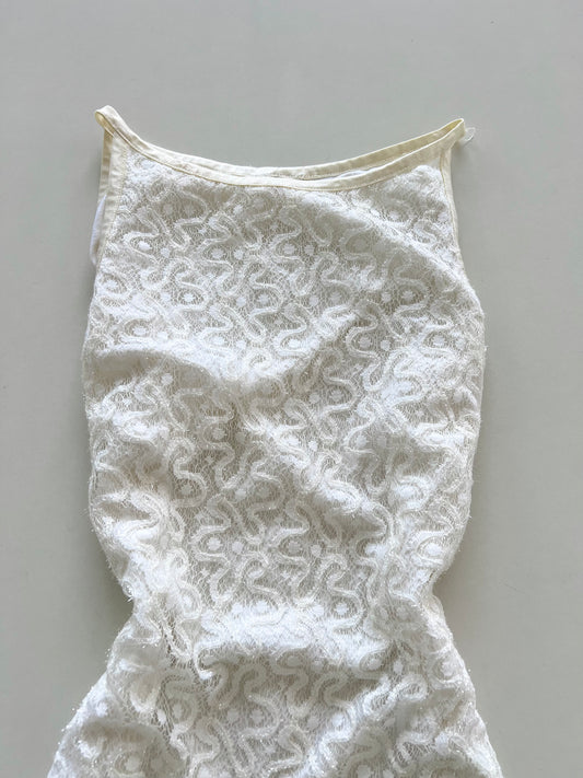 Vintage Lace Dress-Bust 34